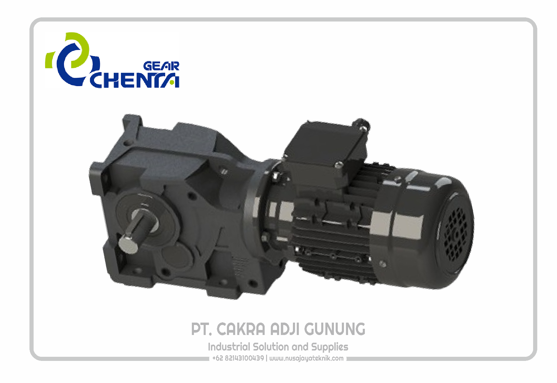 Chenta Helical Gear Reducer PT. Cakra Adji Gunung