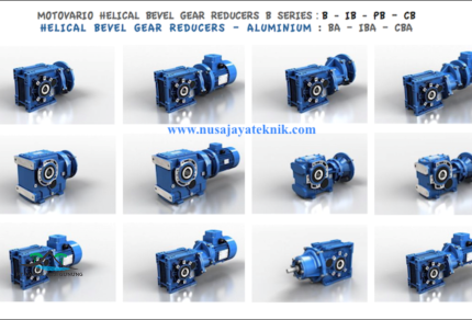 Motovario Helical Bevel Gear Reducer Type B
