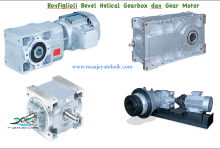 Bevel Helical Gearbox dan Gear Motor